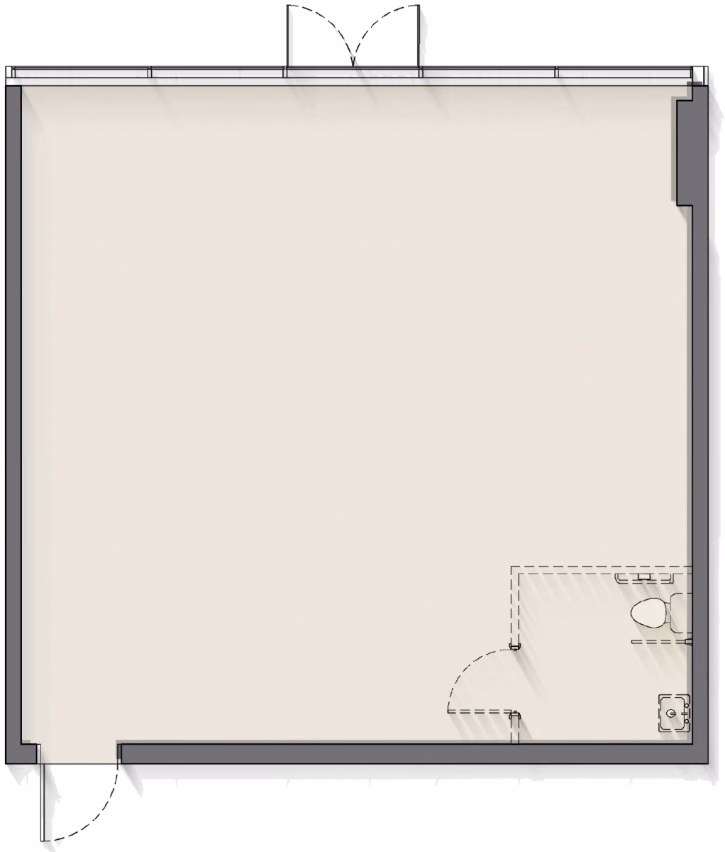 תוכנית חנות · Retail 4 ב־נדל"ן להשקעה Ellington Windsor House 2, באזור Dubai South, דובאי
