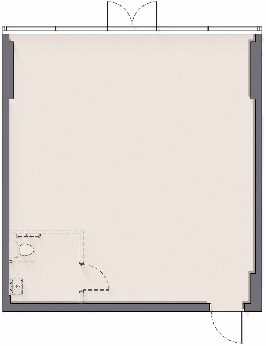 תוכנית חנות · Retail 7 ב־נדל"ן להשקעה Ellington Windsor House 2, באזור Dubai South, דובאי