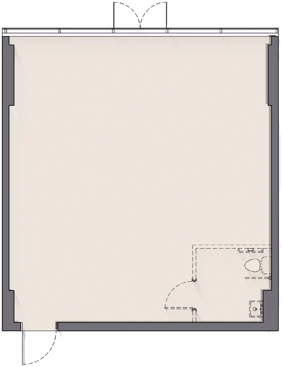 תוכנית חנות · Retail 8 ב־נדל"ן להשקעה Ellington Windsor House 2, באזור Dubai South, דובאי