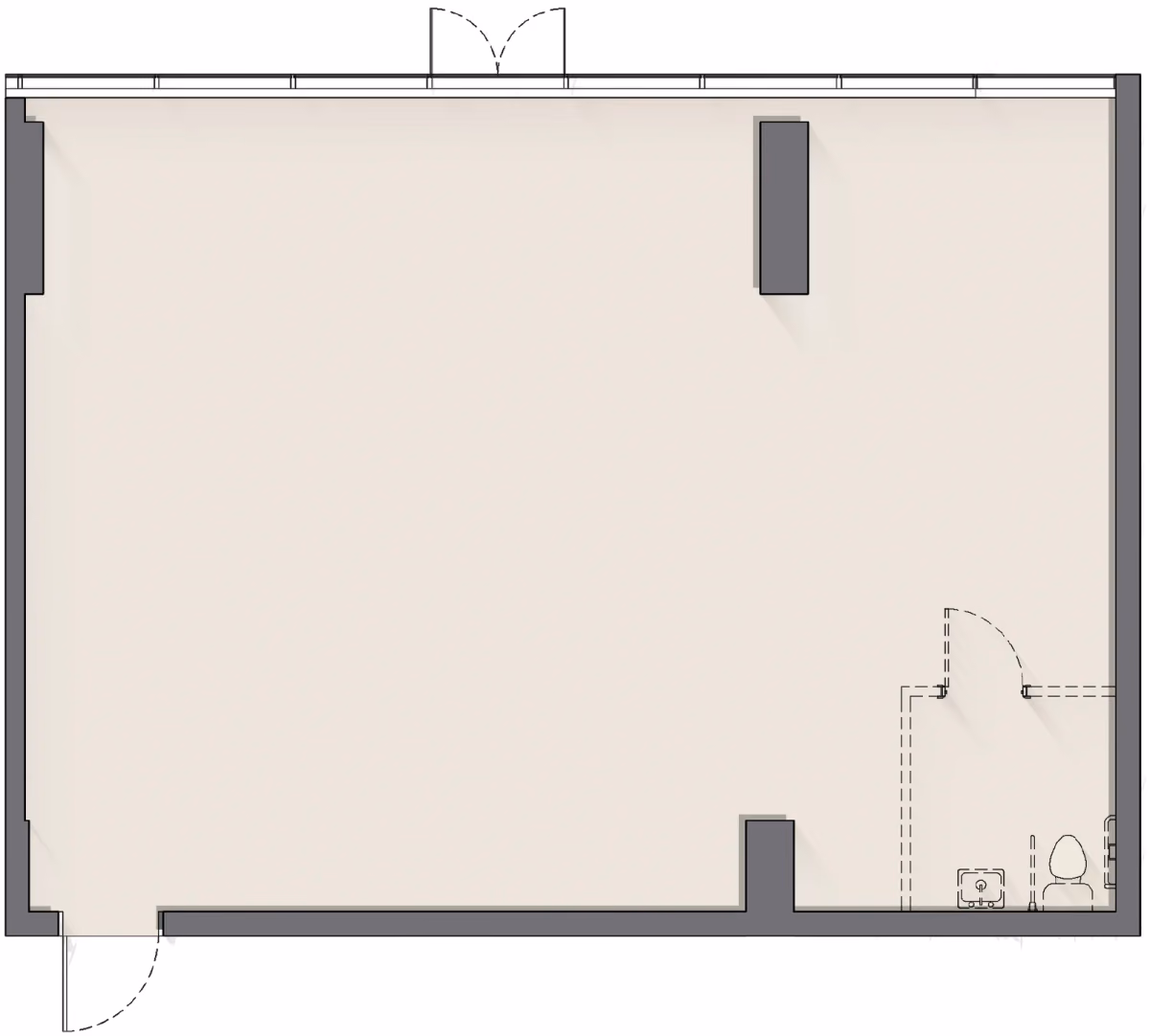 תוכנית חנות · Retail 9 ב־נדל"ן להשקעה Ellington Windsor House 2, באזור Dubai South, דובאי