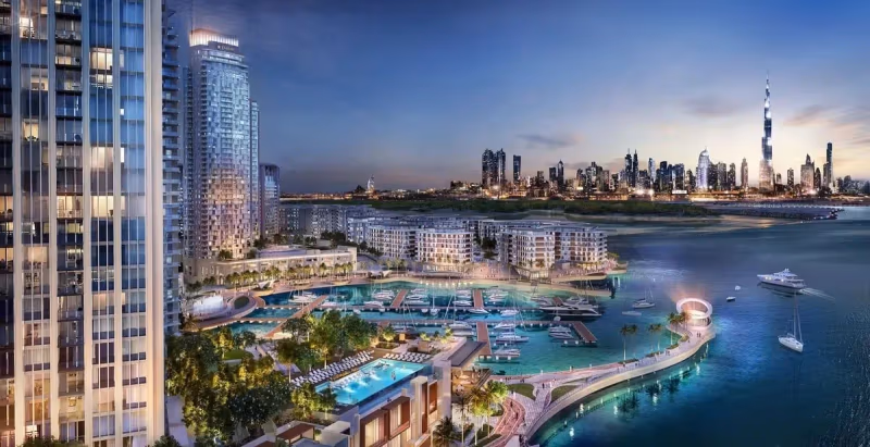 Emaar Valia באזור Creek Harbour, דובאי