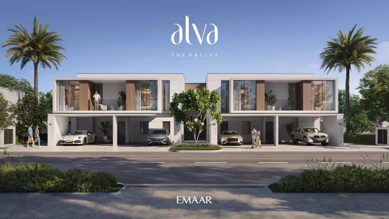 Emaar Alva באזור The Valley, דובאי #2