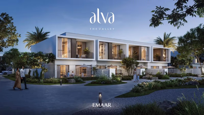 Emaar Alva באזור The Valley, דובאי #3