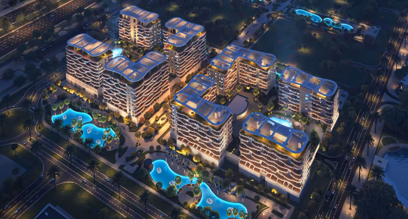 DAMAC Sorrento Lagoon Views באזור Damac Lagoons, דובאי