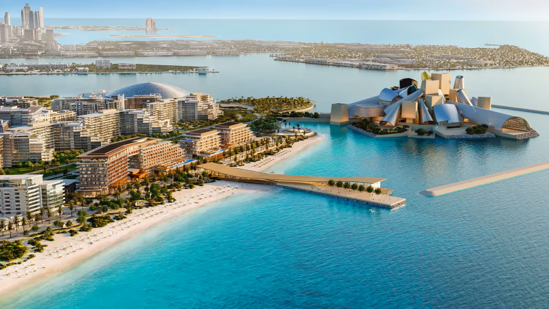 Aldar Nobu Residences Abu Dhabi באזור Saadiyat Island, אבו דאבי