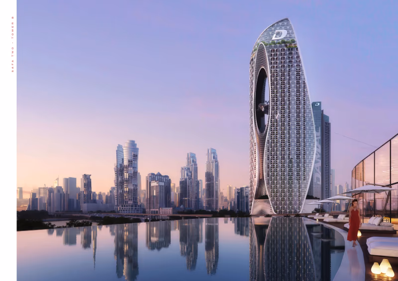 DAMAC Safa Two de GRISOGONO באזור Business Bay, דובאי