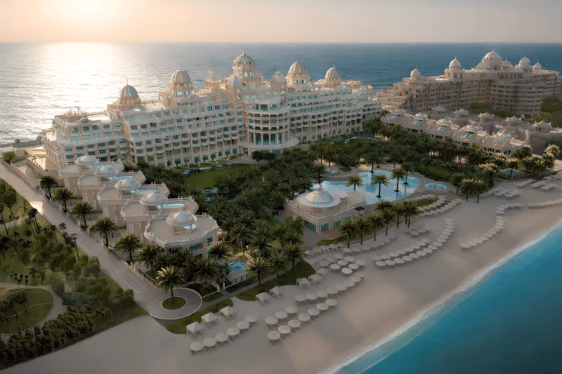 Emerald Palace Raffles Residences The Palm Dubai באזור Palm Jumeirah, דובאי