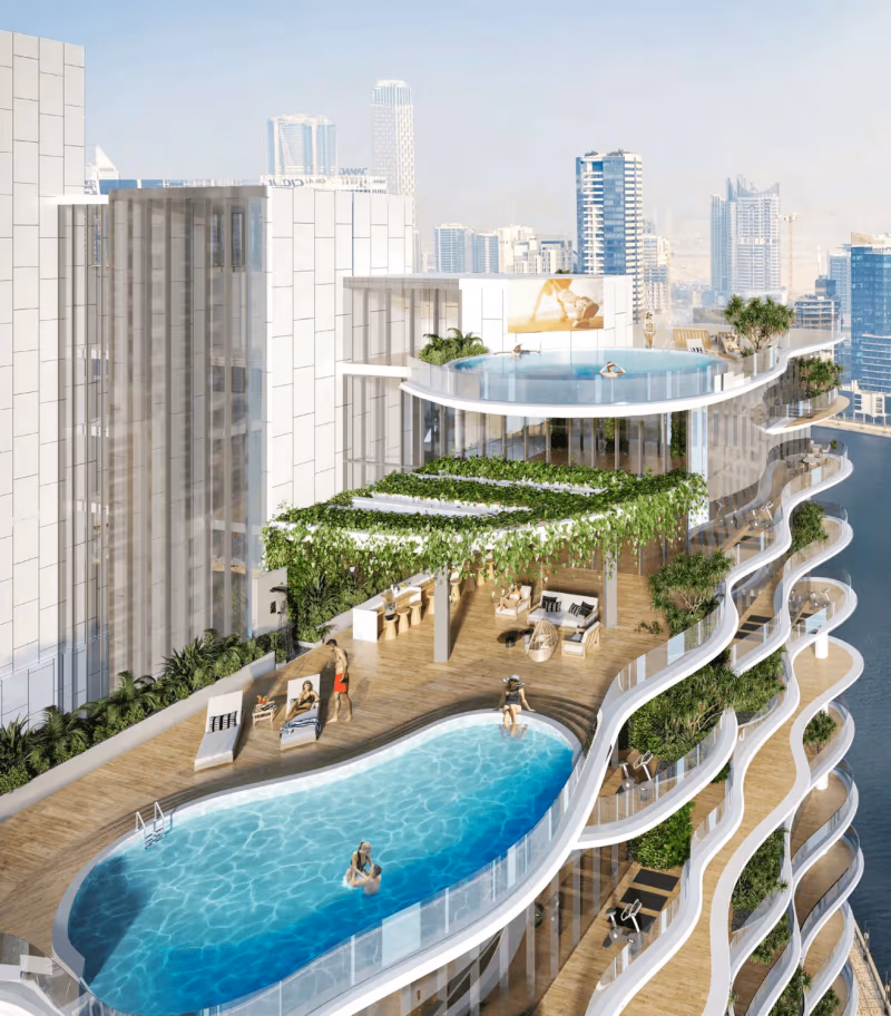 DAMAC Chic Tower באזור Business Bay, דובאי