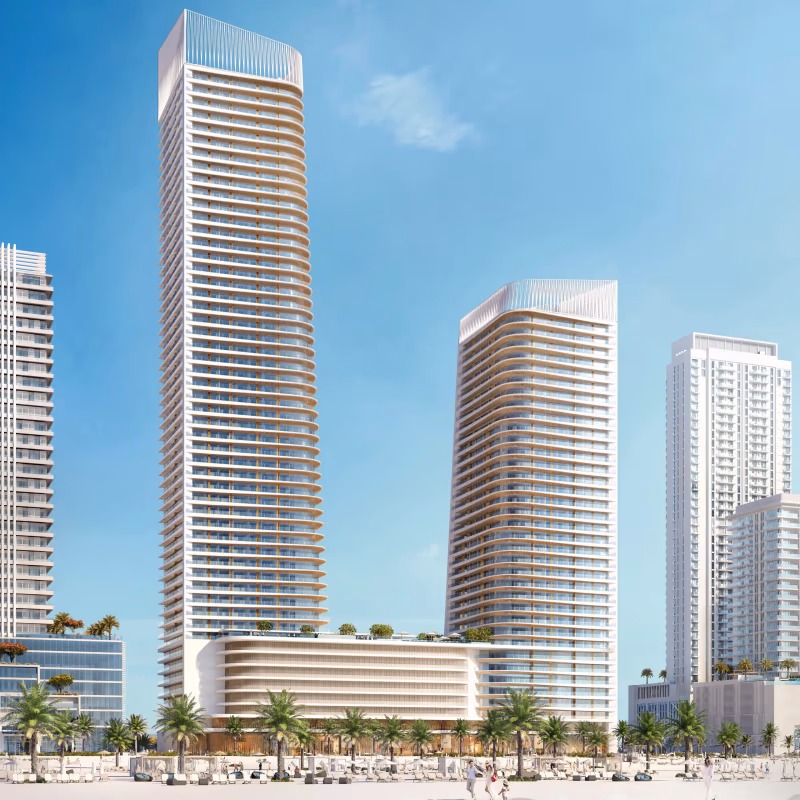 Emaar Grand Bleu Tower באזור Dubai Harbour, דובאי