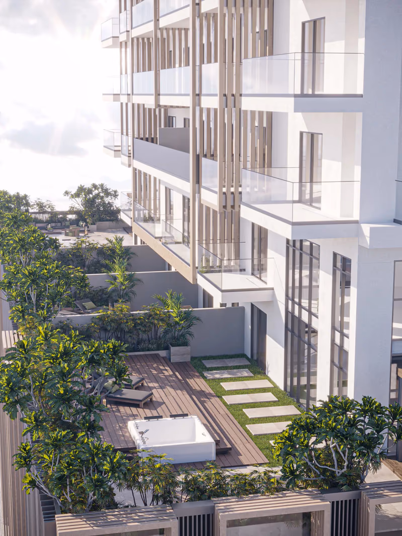 AYS Q Gardens Lofts באזור Jumeirah Village Circle (JVC), דובאי