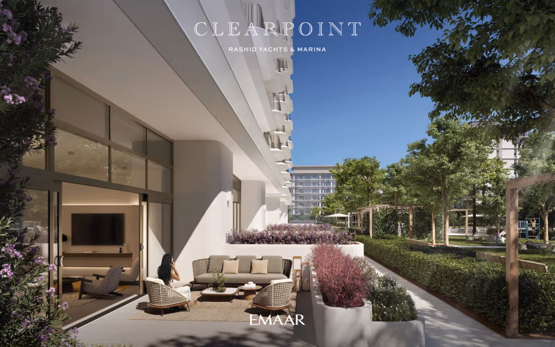 Emaar Clearpoint באזור Rashid Yachts & Marina, דובאי