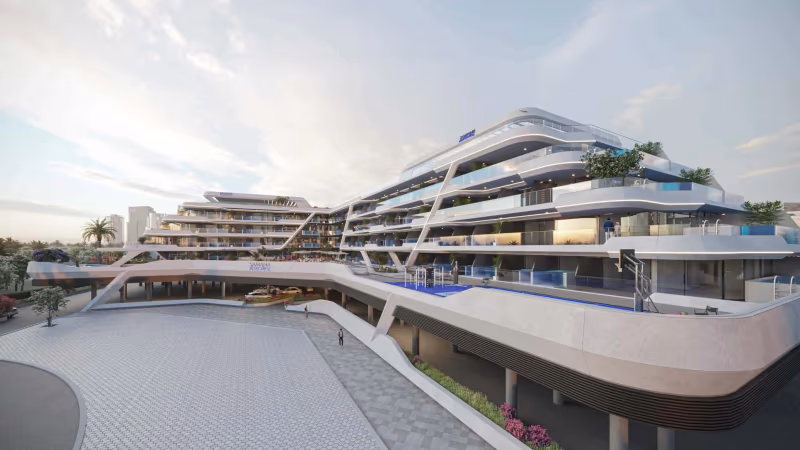 Samana Mykonos באזור Studio City, דובאי
