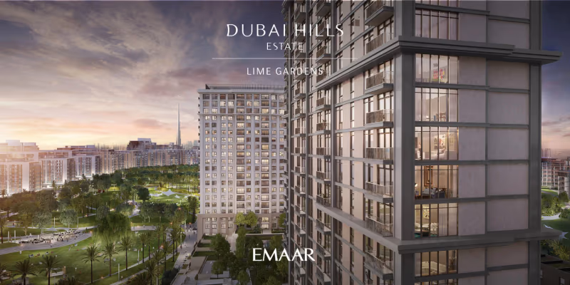 Emaar Lime Gardens באזור Dubai Hills, דובאי