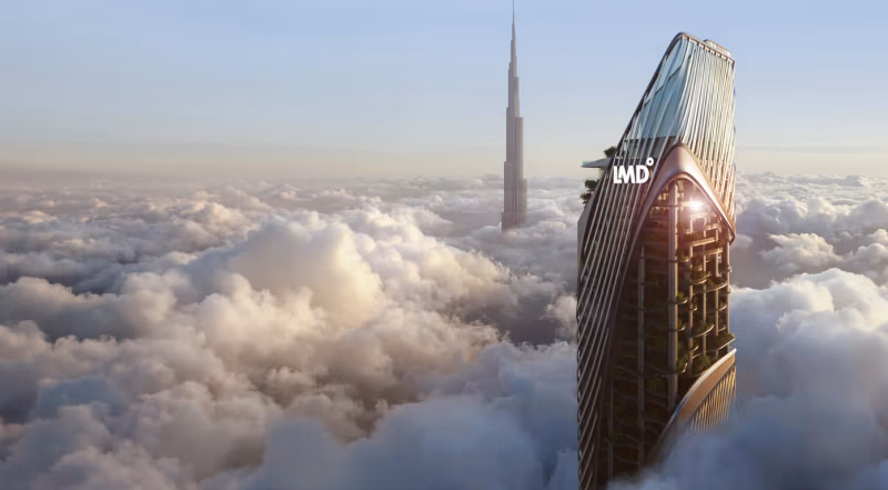 LMD Christian A. Rockefeller Business Tower באזור Sheikh Zayed Road, דובאי